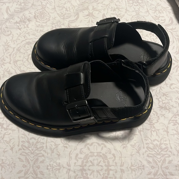 DR MARTENS JORGE II BRANDO LEATHER SLINGBACK MULE - Picture 3 of 6